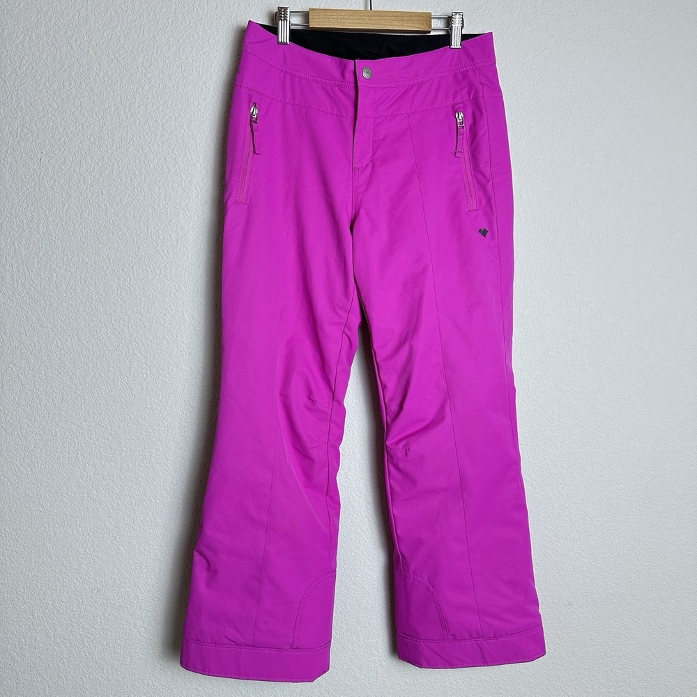 Obermeyer Brooke Snow Pant Showstopper Pink Teen Large  (14-16)‎ Extended Wear - Picture 2 of 11